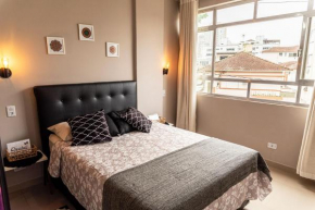 Apart com otima localizacao e Wi-Fi em Santos-SP